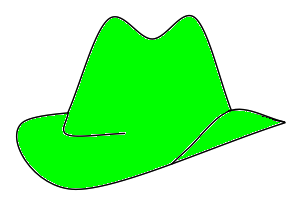 Green hat